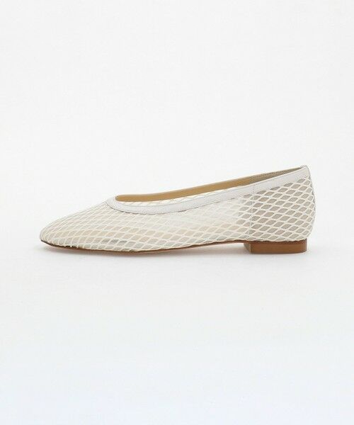 ODETTE E ODILE / オデット エ オディール フラットシューズ | 【WEB限定】メッシュチュール フラット10■↑（OFF WHITE）