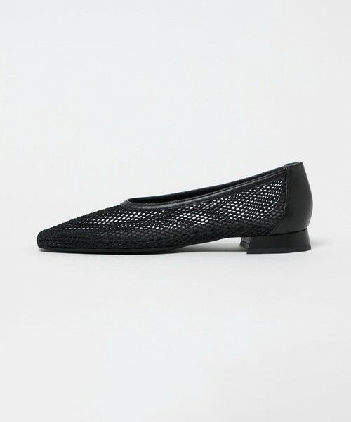 ODETTE E ODILE / オデット エ オディール フラットシューズ | フィッシュネット フラット20↑(BLACK)