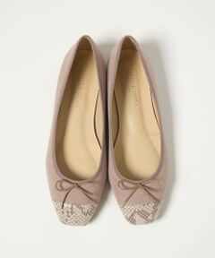 ODETTE E ODILE / オデット エ オディール バレエシューズ | 【WEB限定】バレエコンビ スクエアフラット10↑