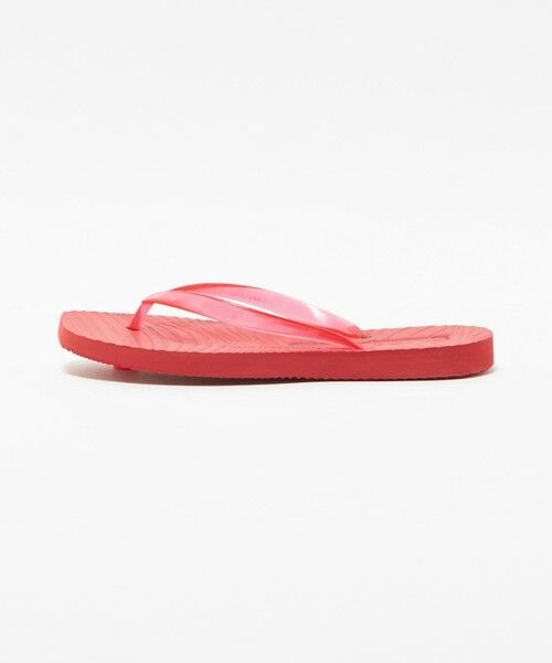 ODETTE E ODILE / オデット エ オディール サンダル | ＜SLEEPERS＞ Tapered Trans（RED）