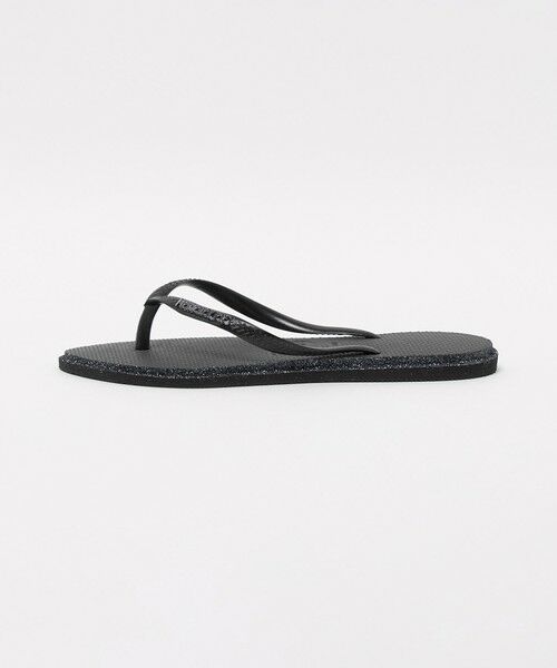 ODETTE E ODILE / オデット エ オディール サンダル | ＜Havaianas＞ slim/p glitter（BLACK）