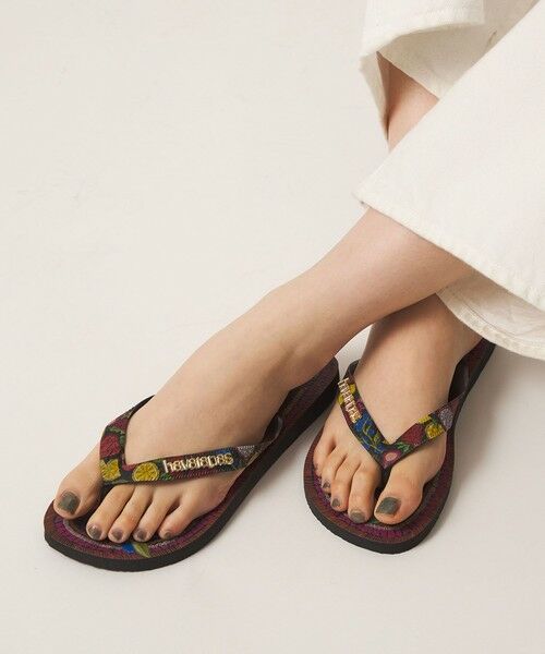 ODETTE E ODILE / オデット エ オディール サンダル | <Havaianas> top tropicalia | 詳細3
