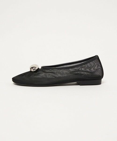 ODETTE E ODILE / オデット エ オディール フラットシューズ | <SY>ビッグメタルシースルー フラット15↑(BLACK)