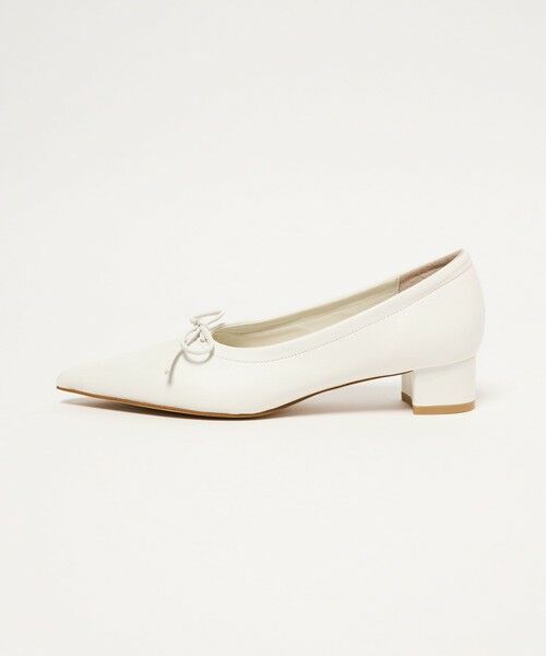 ODETTE E ODILE / オデット エ オディール パンプス | ポインテッドディープバレエ パンプス35↑(OFF WHITE)