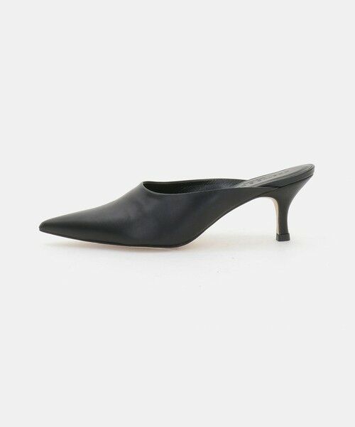 ODETTE E ODILE / オデット エ オディール サンダル | ポインテッドミュール サンダル60(BLACK)