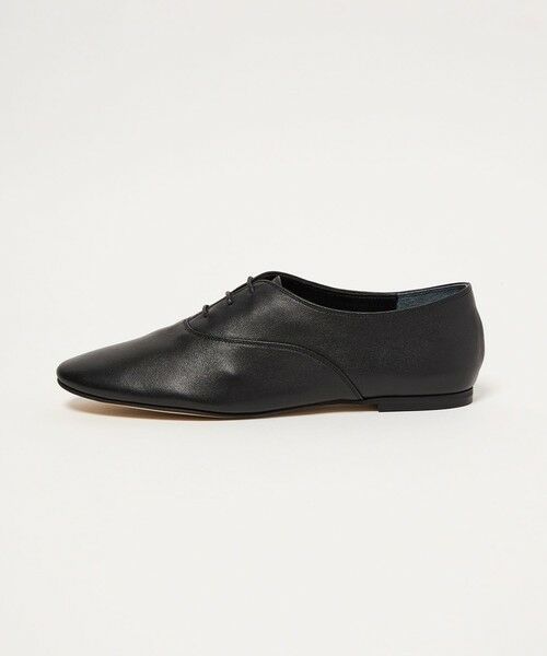 ODETTE E ODILE / オデット エ オディール フラットシューズ | ニュークラシックソフトレースアップ フラット10↑(BLACK)