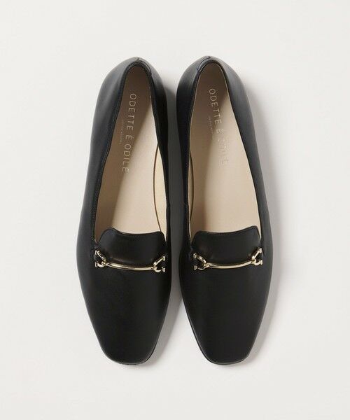 ODETTE E ODILE / オデット エ オディール フラットシューズ | 【WEB限定】オペラビットローファー フラット15↑(BLACK)