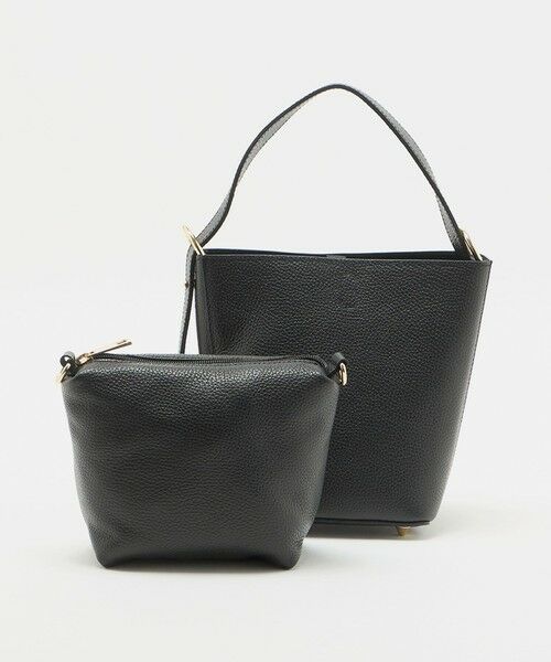 ODETTE E ODILE / オデット エ オディール ショルダーバッグ | ＜AULENTTI＞BucketBag withP（BLACK）