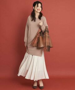 OFUON / オフオン ロング・マキシ丈ワンピース | 【洗える】ロングシルエットセットアップ