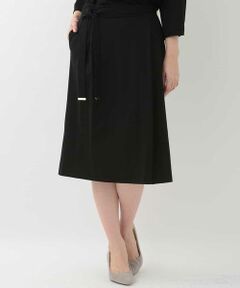 OFUON / オフオン ミニ・ひざ丈スカート | 【洗濯機で洗える】ボックスプリーツタイトスカート