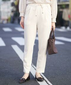 OFUON / オフオン ショート・ハーフ・半端丈パンツ | 【洗濯機で洗える】リラックスタックパンツ