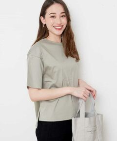 【洗濯機で洗える】トートバッグ付きベーシックTシャツ