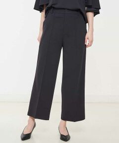 OFUON / オフオン その他パンツ | 【洗濯機で洗える/抗菌】センタープレスワイドパンツ