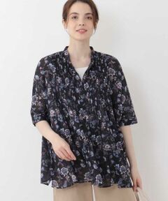 OFUON / オフオン シャツ・ブラウス | 【洗える】ピンタックブラウス