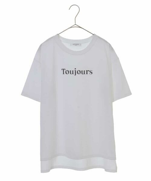 OFUON / オフオン カットソー | 【洗濯機で洗える】ロゴTシャツ | 詳細13