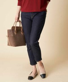 OFUON / オフオン ショート・ハーフ・半端丈パンツ | 【洗濯機で洗える】スリムデニムパンツ