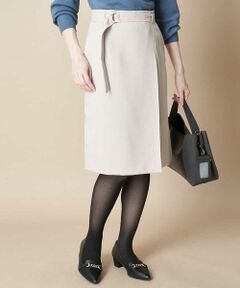 OFUON / オフオン ミニ・ひざ丈スカート | プリーツ風マーメイドスカート/洗える