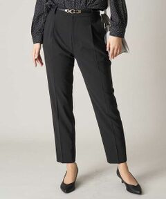 OFUON / オフオン ショート・ハーフ・半端丈パンツ | 【名品シリーズ/洗濯機で洗える/セットアップ対応】センタープレスパンツ