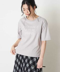 【洗濯機で洗える】ロゴプリントTシャツ