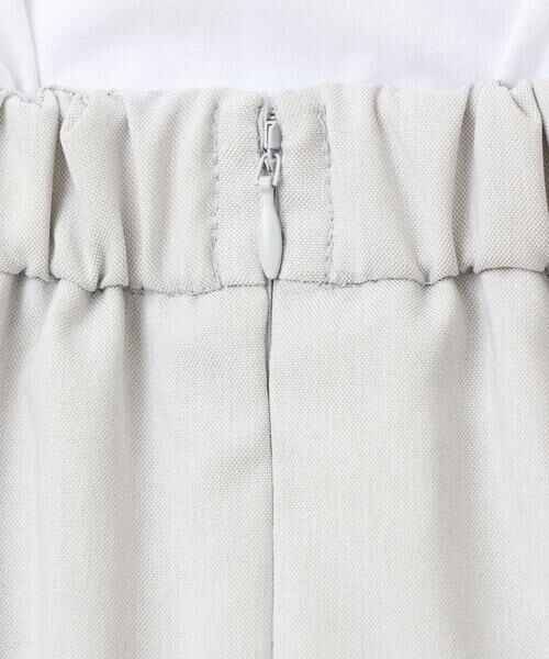 OFUON / オフオン ミニ・ひざ丈スカート | ラップ風ボタン付きタイトスカート.洗える | 詳細4