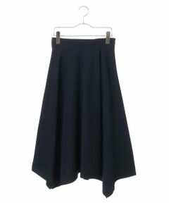 OFUON / オフオン ロング・マキシ丈スカート | 【洗える】アシンメトリースカート