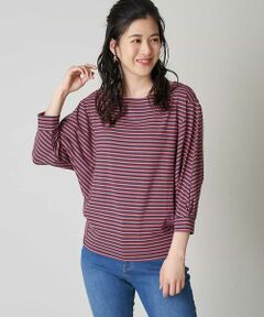 OFUON / オフオン カットソー | 【洗濯機で洗える/毛玉になりにくい】モモンガドルマンスリーブカットソー