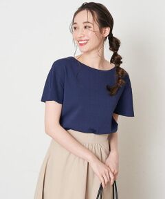 OFUON / オフオン ニット・セーター | 【洗濯機で洗える】丸首フレアスリーブニット