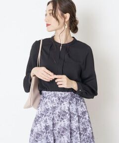 OFUON / オフオン シャツ・ブラウス | 【洗濯機で洗える】裾タックブラウス