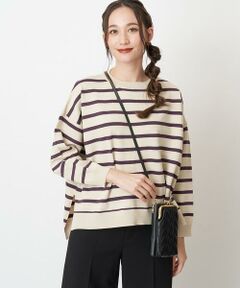 OFUON / オフオン ニット・セーター | 【洗える】ボーダーニット