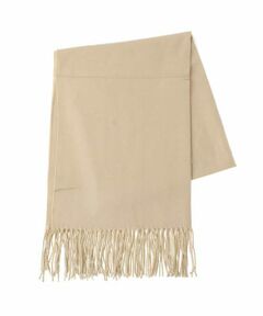 OFUON / オフオン マフラー・ショール・スヌード・ストール | 【洗える】ベーシックフリンジストール