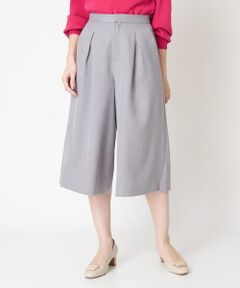 OFUON / オフオン ショート・ハーフ・半端丈パンツ | 【洗濯機で洗える】タック入りハーフパンツ