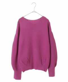 OFUON / オフオン ニット・セーター | 【洗える】前後2WAYニット