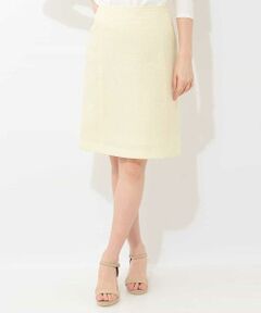 OFUON / オフオン ミニ・ひざ丈スカート | 【洗える】ツイードスカート