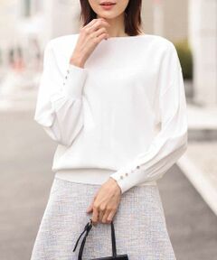 OFUON / オフオン ニット・セーター | ハイゲージVネックニット/洗える