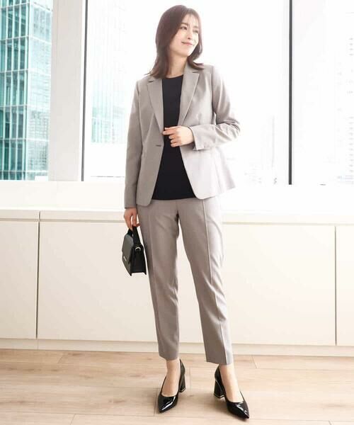 OFUON / オフオン シャツ・ブラウス | クルーネック長袖ブラウス/洗える/WEB限定サイズあり | 詳細11