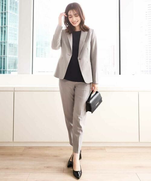 OFUON / オフオン シャツ・ブラウス | クルーネック長袖ブラウス/洗える/WEB限定サイズあり | 詳細13