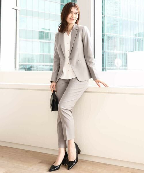 OFUON / オフオン テーラードジャケット | [セットアップ対応]テーラードジャケット/洗える | 詳細16