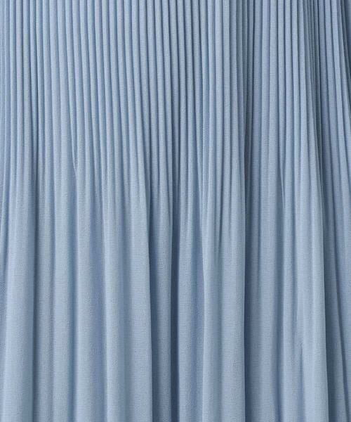 OFUON / オフオン ロング・マキシ丈ワンピース | シフォンプリーツワンピース/洗える/WEB限定サイズあり | 詳細20