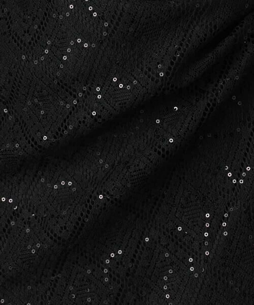 OFUON / オフオン ミニ・ひざ丈スカート | スパンコールレースタイトスカート/洗える | 詳細29