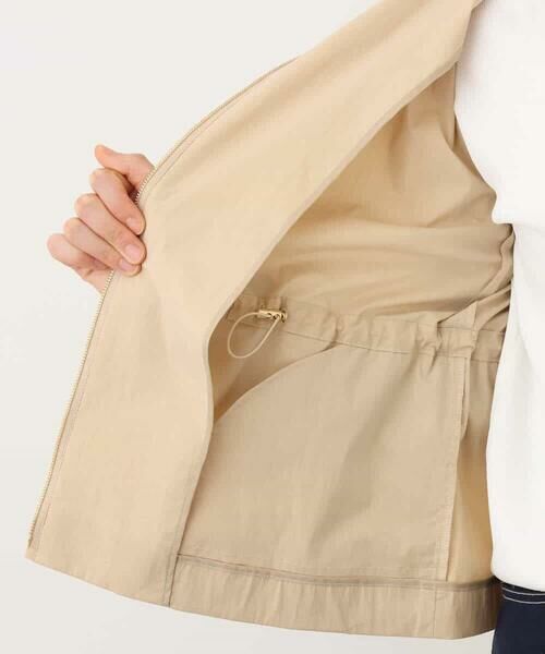 OFUON / オフオン その他アウター | ナイロンストレッチノーカラーブルゾン/洗える/WEB限定サイズあり | 詳細29