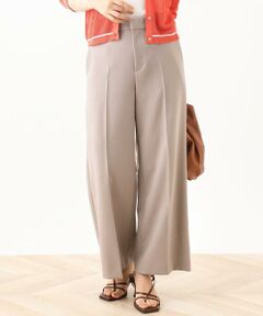 OFUON / オフオン その他パンツ | [名品シリーズ]ストレッチワイドパンツ/WEB限定サイズあり/洗える