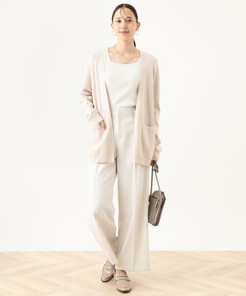 OFUON / オフオン その他パンツ | [名品シリーズ]ストレッチワイドパンツ/WEB限定サイズあり/洗える | 詳細10