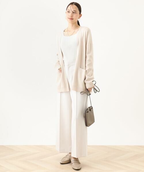 OFUON / オフオン その他パンツ | [名品シリーズ]ストレッチワイドパンツ/WEB限定サイズあり/洗える | 詳細12