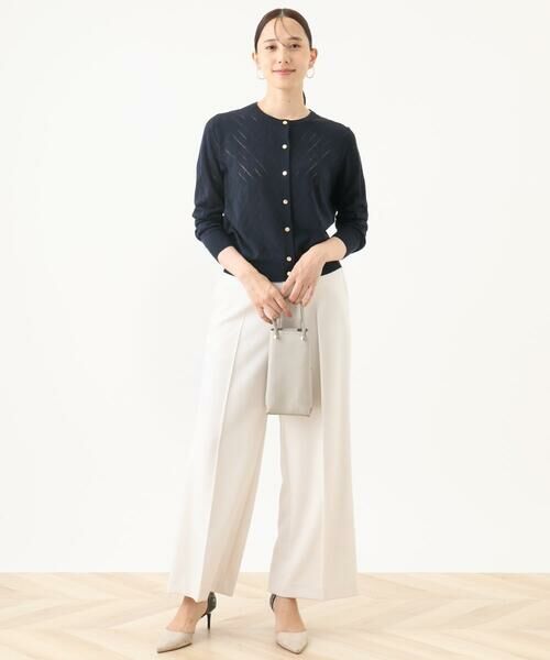 OFUON / オフオン その他パンツ | [名品シリーズ]ストレッチワイドパンツ/WEB限定サイズあり/洗える | 詳細14