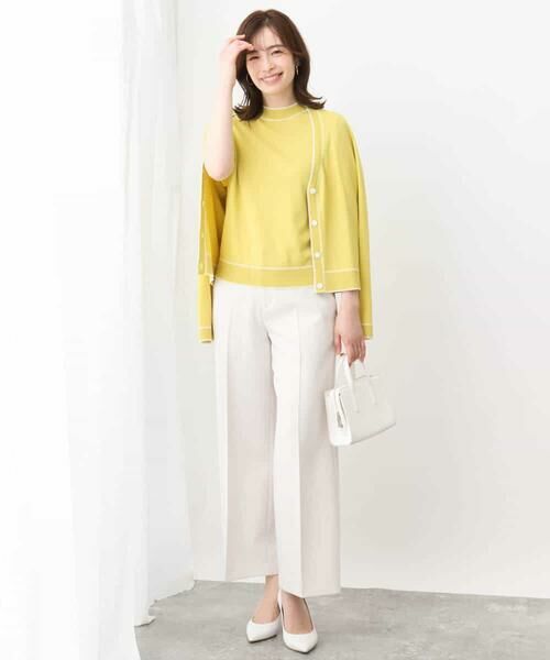 OFUON / オフオン その他パンツ | [名品シリーズ]ストレッチワイドパンツ/WEB限定サイズあり/洗える | 詳細8