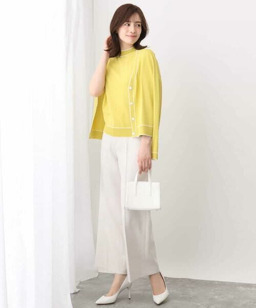 OFUON / オフオン その他パンツ | [名品シリーズ]ストレッチワイドパンツ/WEB限定サイズあり/洗える | 詳細9