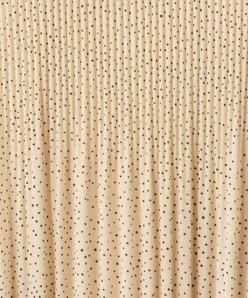 OFUON / オフオン シャツ・ブラウス | ドット柄シフォンプリーツブラウス/WEB限定サイズあり | 詳細20