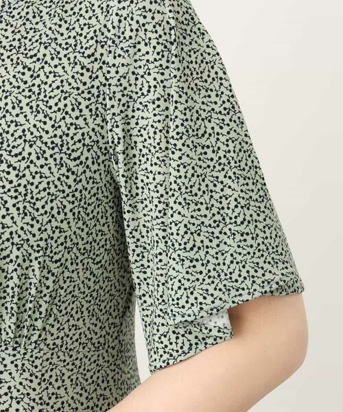 OFUON / オフオン ロング・マキシ丈ワンピース | フレアスリーブ小花柄ワンピース/洗える/WEB限定サイズあり | 詳細25