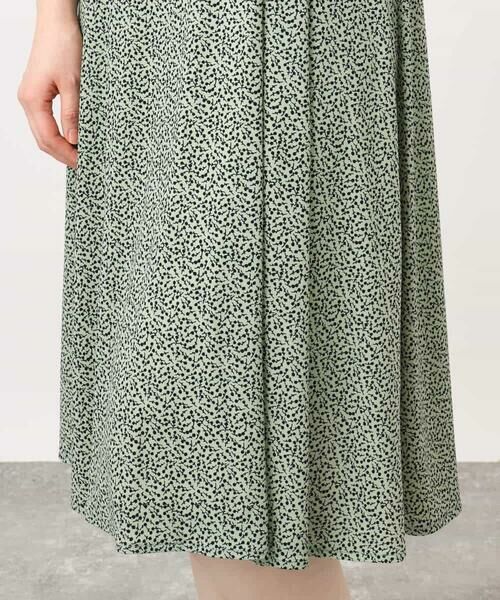 OFUON / オフオン ロング・マキシ丈ワンピース | フレアスリーブ小花柄ワンピース/洗える/WEB限定サイズあり | 詳細26