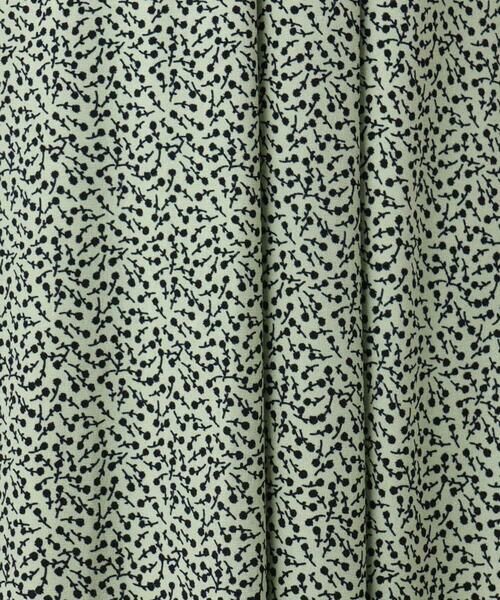 OFUON / オフオン ロング・マキシ丈ワンピース | フレアスリーブ小花柄ワンピース/洗える/WEB限定サイズあり | 詳細27